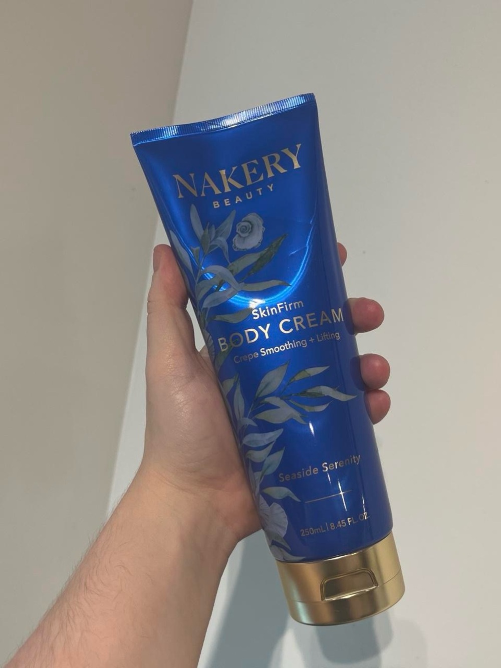 Nakery SkinFirm Seaside Serenity Blue Body Cream brand new